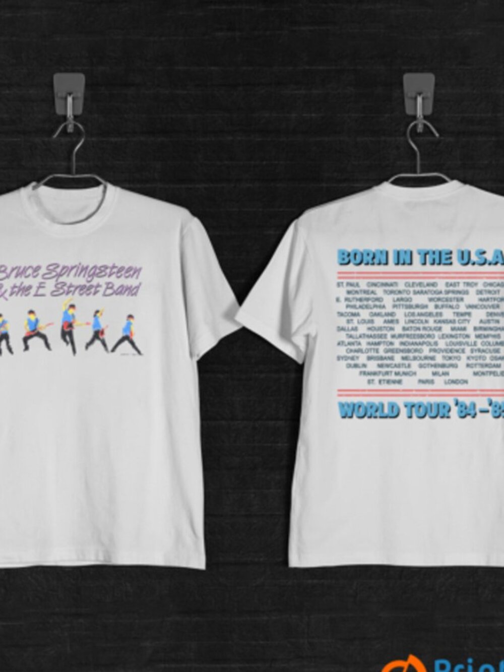 Bruce Springsteen E Street Band 1985 Fan T-Shirt